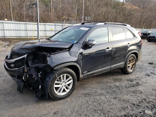 KIA SORENTO LX 2014 5xyktca65eg439975