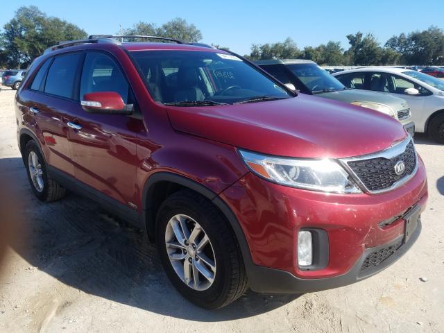 KIA SORENTO LX 2014 5xyktca65eg442195