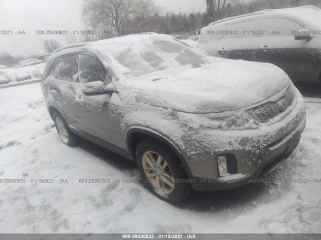 KIA SORENTO 2014 5xyktca65eg455285