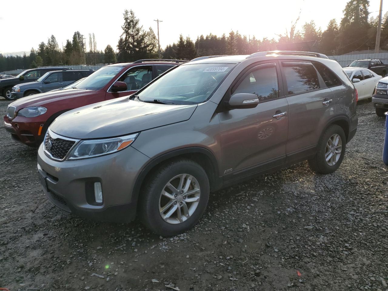 KIA SORENTO 2014 5xyktca65eg464858