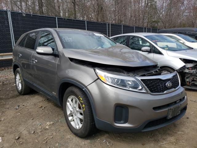 KIA SORENTO LX 2014 5xyktca65eg468084