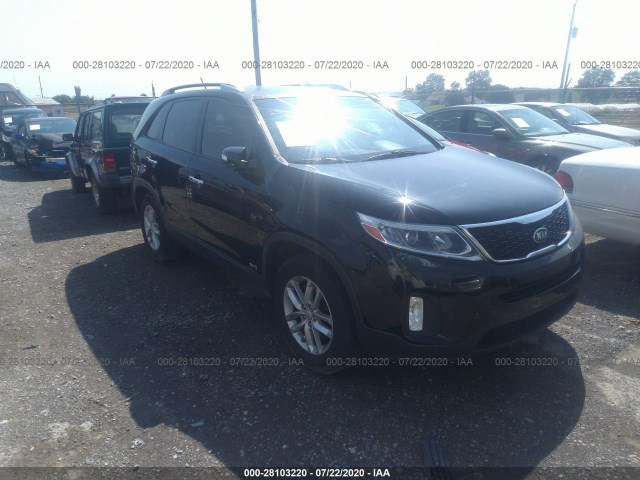 KIA SORENTO 2014 5xyktca65eg475987