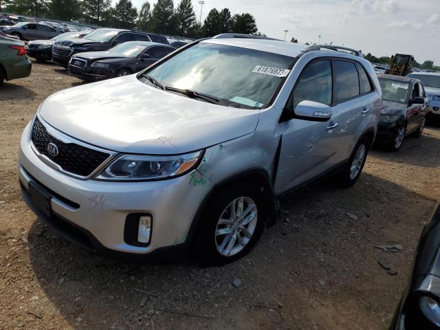 KIA SORENTO LX 2014 5xyktca65eg476461