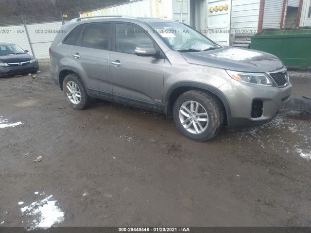 KIA SORENTO 2014 5xyktca65eg503299