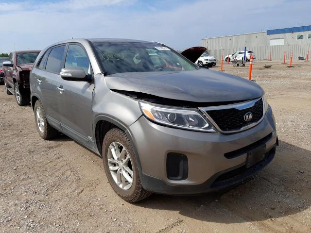 KIA SORENTO LX 2014 5xyktca65eg516652