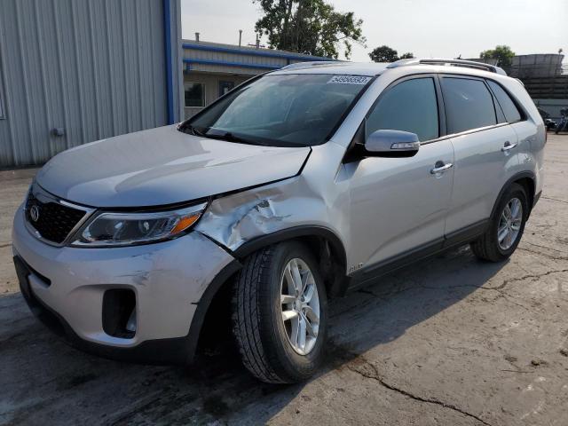 KIA SORENTO LX 2014 5xyktca65eg520913