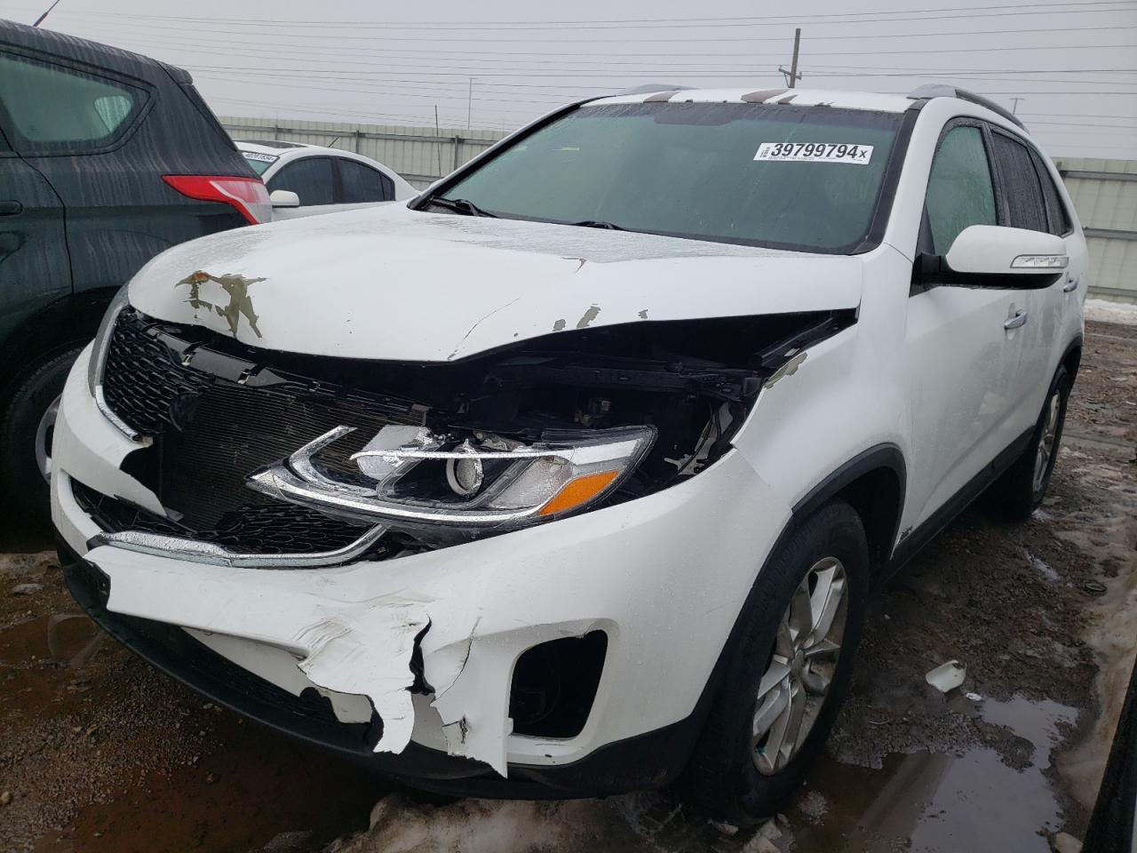 KIA SORENTO 2014 5xyktca65eg522810