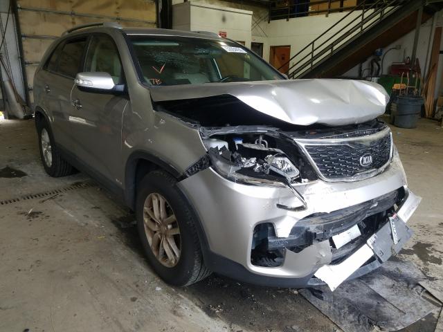 KIA SORENTO LX 2014 5xyktca65eg526338