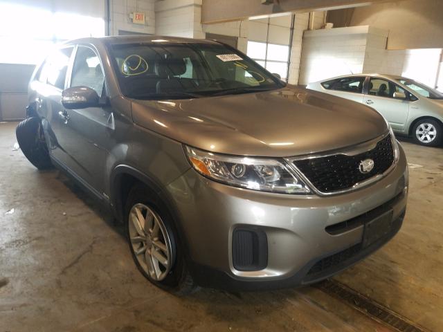 KIA SORENTO LX 2014 5xyktca65eg527327