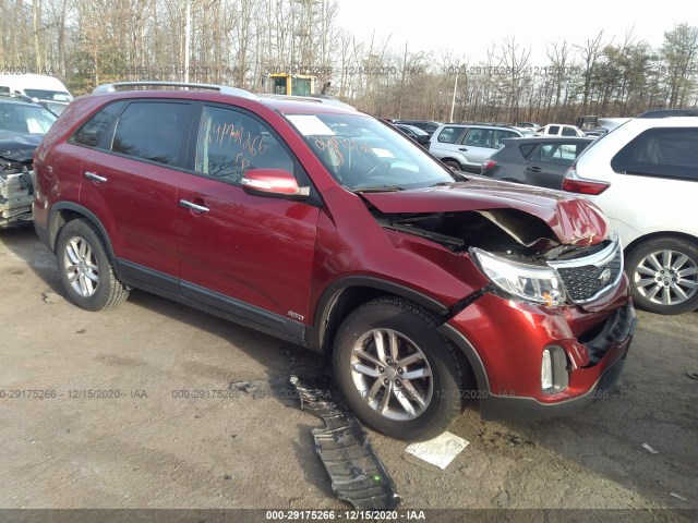 KIA SORENTO 2014 5xyktca65eg532172