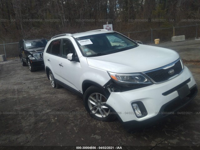 KIA SORENTO 2014 5xyktca65eg540546