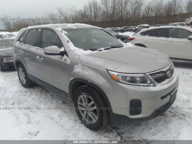 KIA SORENTO 2014 5xyktca65eg541292