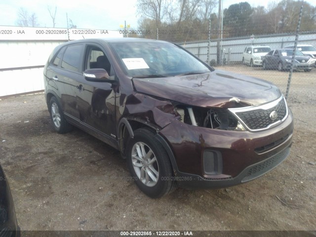 KIA SORENTO 2014 5xyktca65eg546735