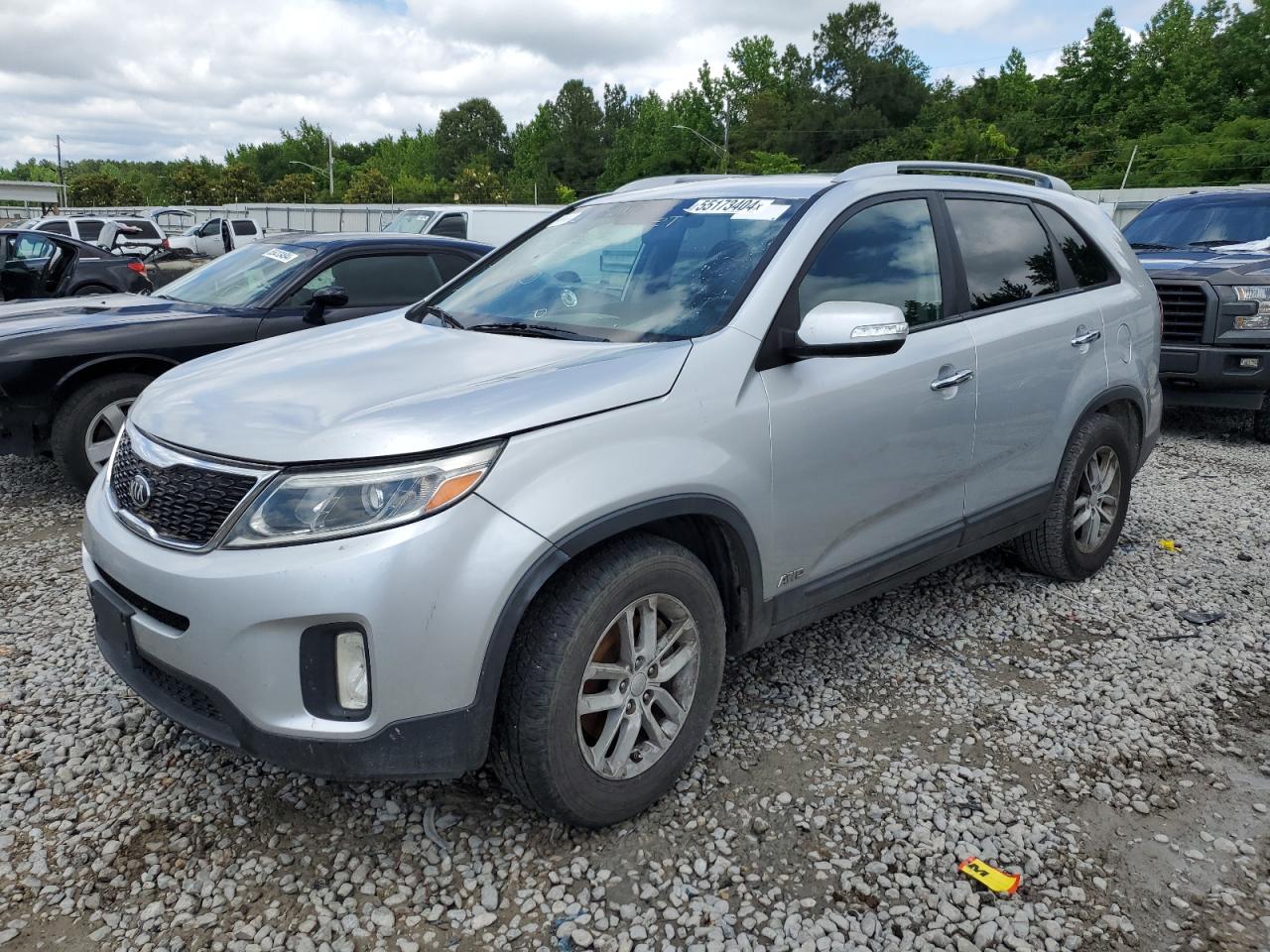 KIA SORENTO 2015 5xyktca65fg561978