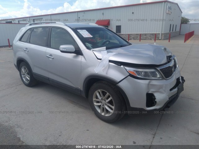 KIA SORENTO 2015 5xyktca65fg565125