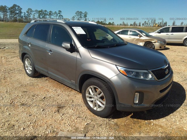 KIA SORENTO 2015 5xyktca65fg571541