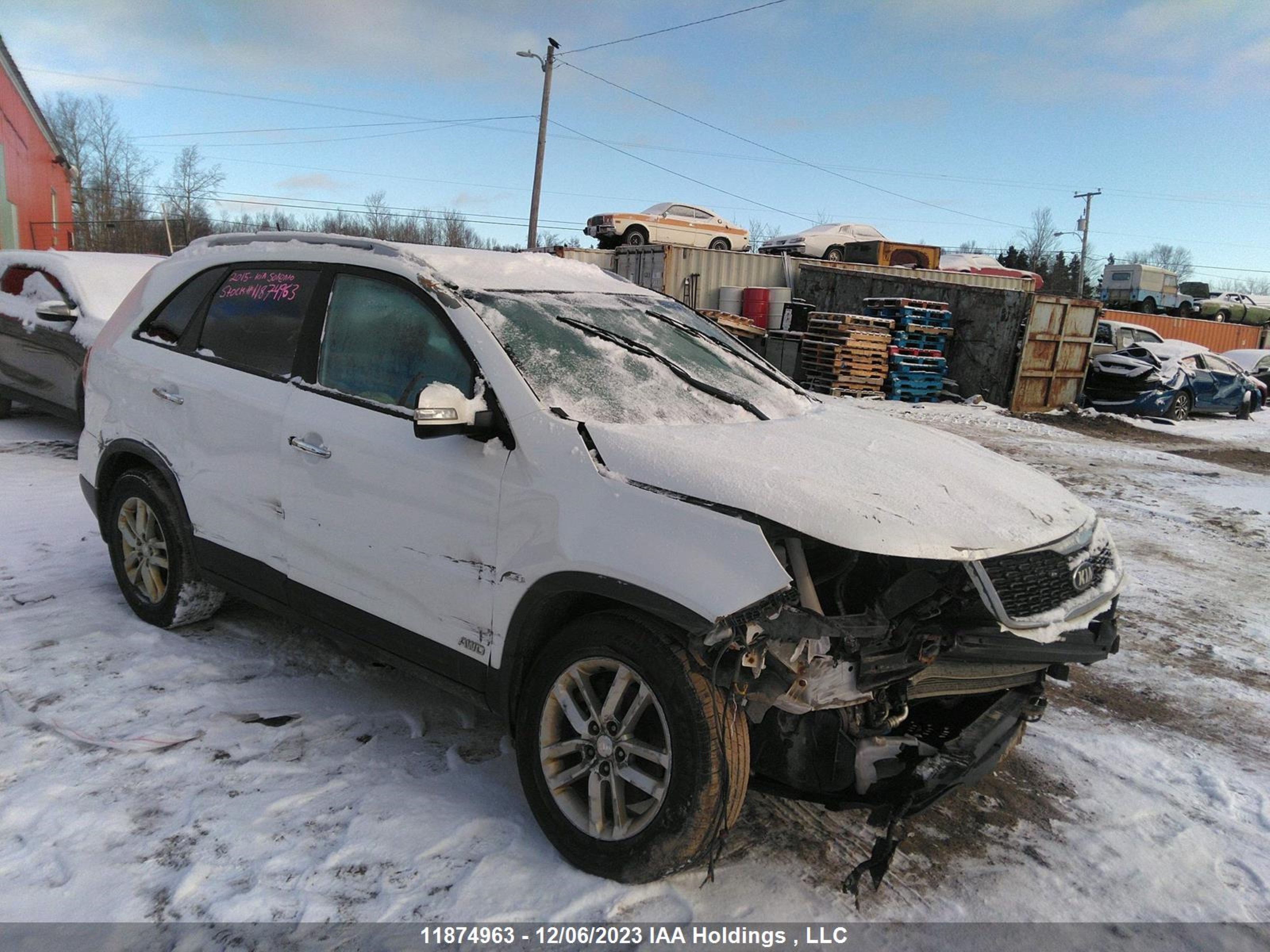 KIA SORENTO 2015 5xyktca65fg579834