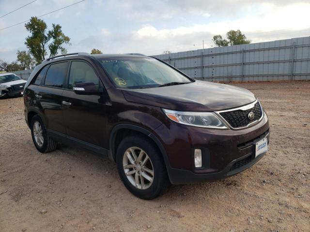 KIA SORENTO LX 2015 5xyktca65fg586217