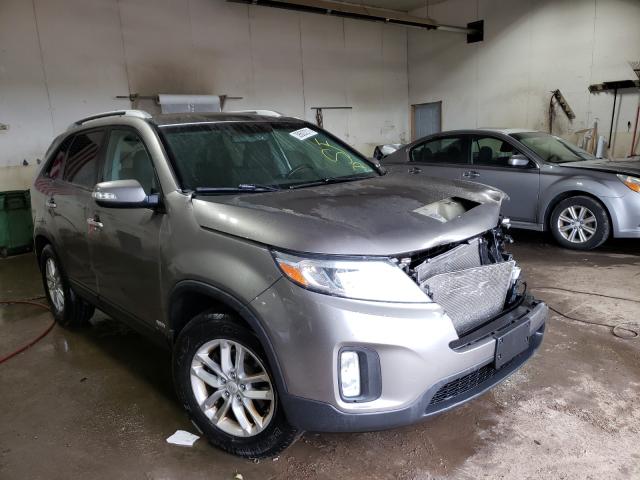 KIA SORENTO LX 2015 5xyktca65fg608894