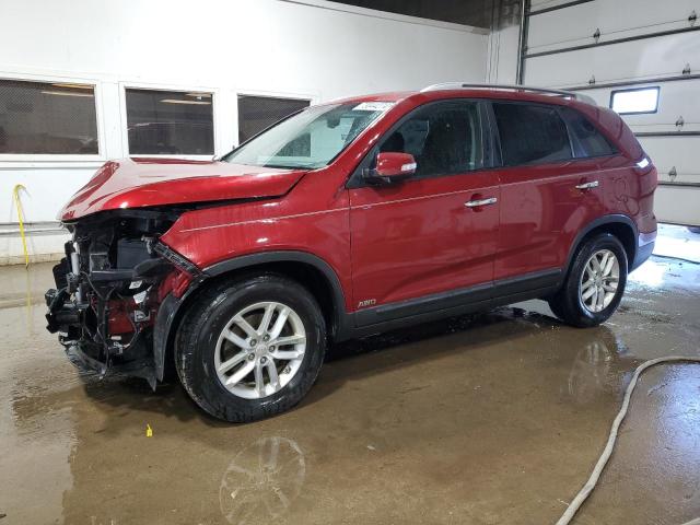 KIA SORENTO LX 2015 5xyktca65fg612671