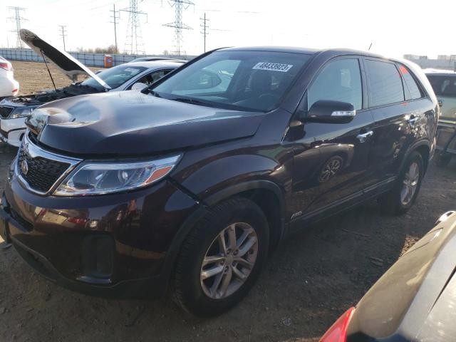 KIA SORENTO LX 2015 5xyktca65fg634265