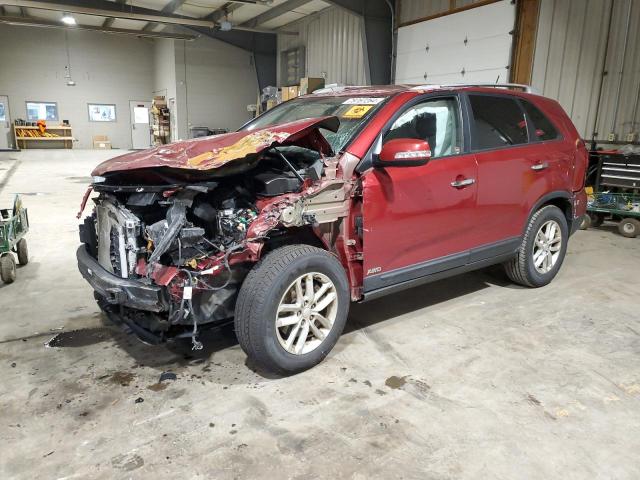 KIA SORENTO LX 2015 5xyktca65fg638462