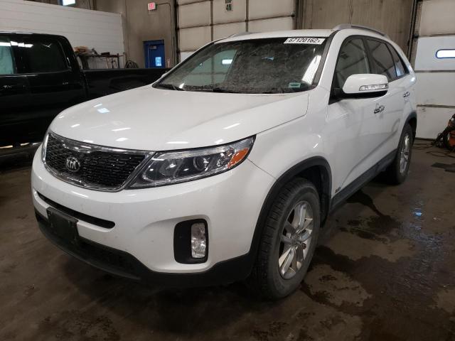 KIA SORENTO LX 2015 5xyktca65fg640583