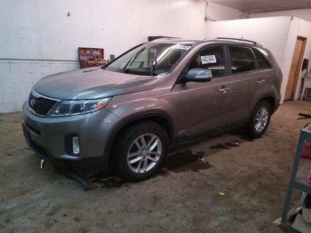 KIA SORENTO LX 2015 5xyktca65fg642625