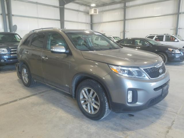 KIA SORENTO LX 2015 5xyktca65fg652667