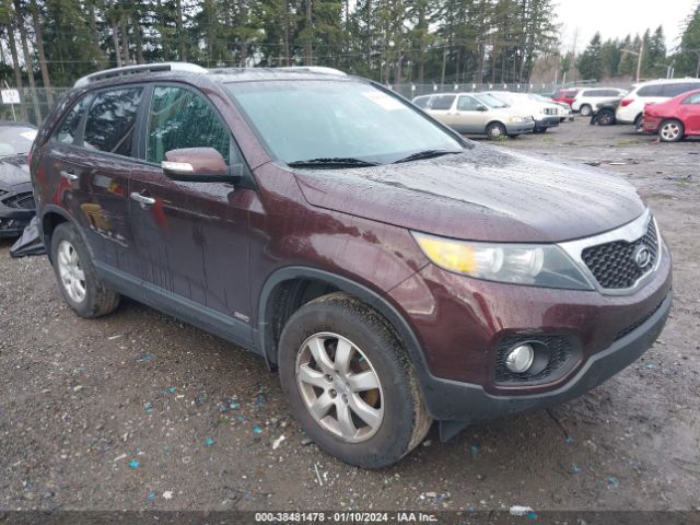 KIA SORENTO 2013 5xyktca66dg377470