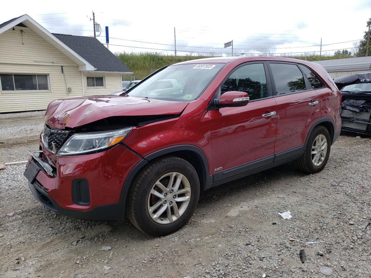 KIA SORENTO 2014 5xyktca66eg430461