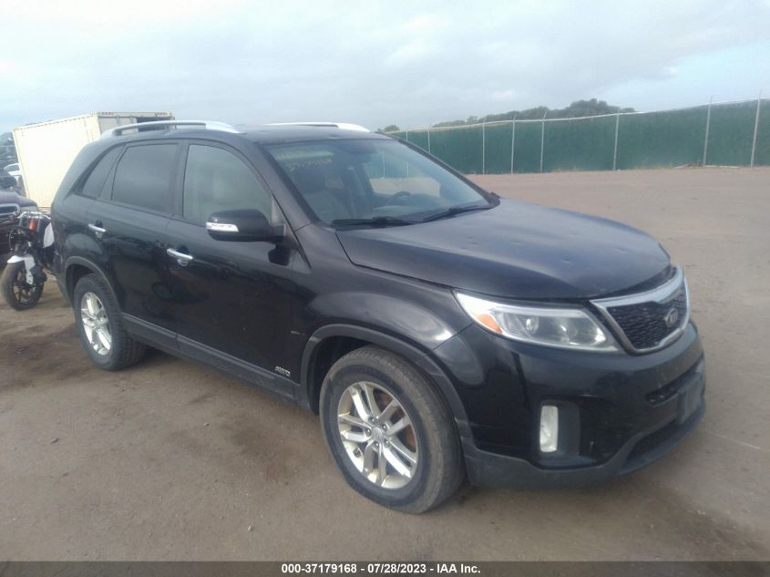 KIA SORENTO 2014 5xyktca66eg434204