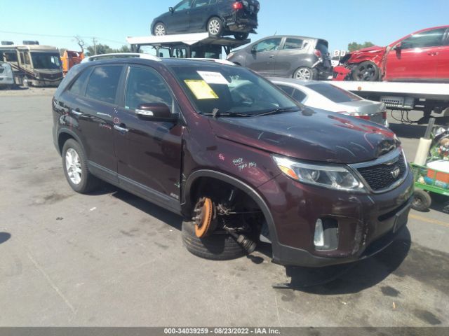 KIA SORENTO 2014 5xyktca66eg438236