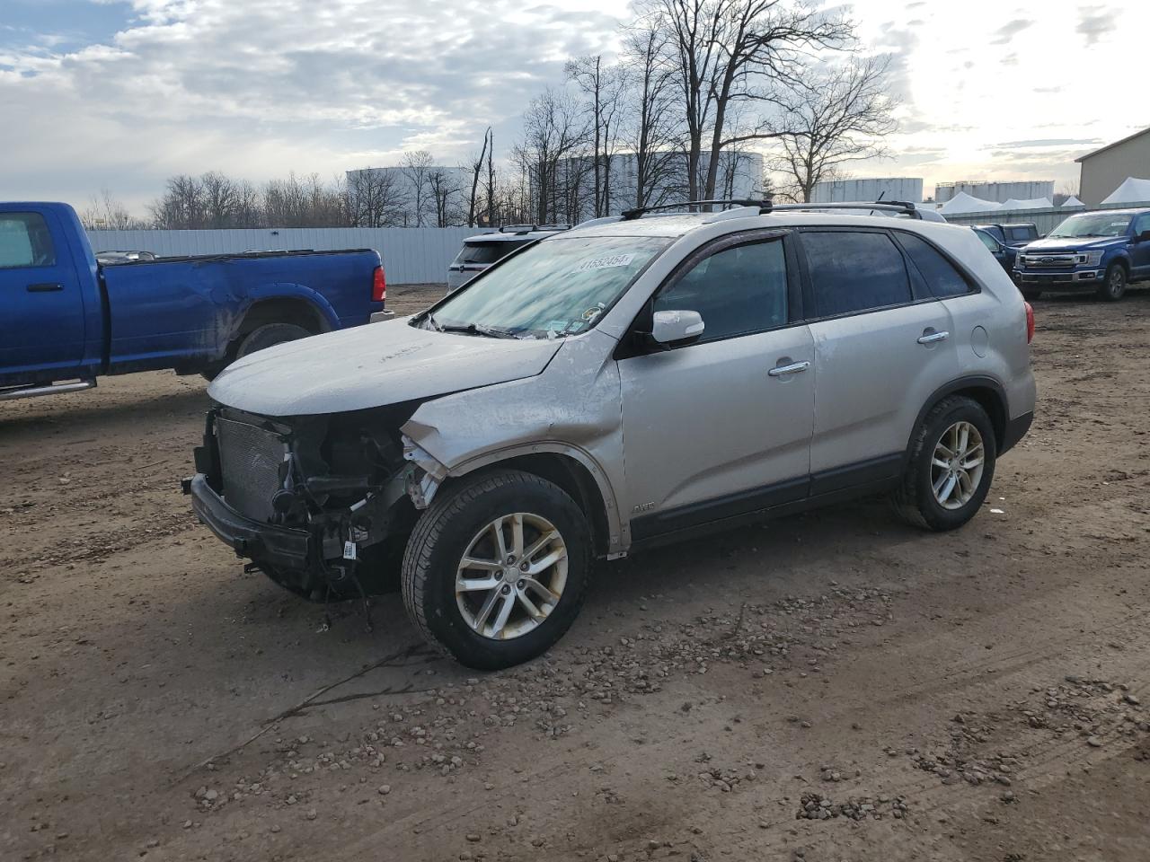 KIA SORENTO 2014 5xyktca66eg441864