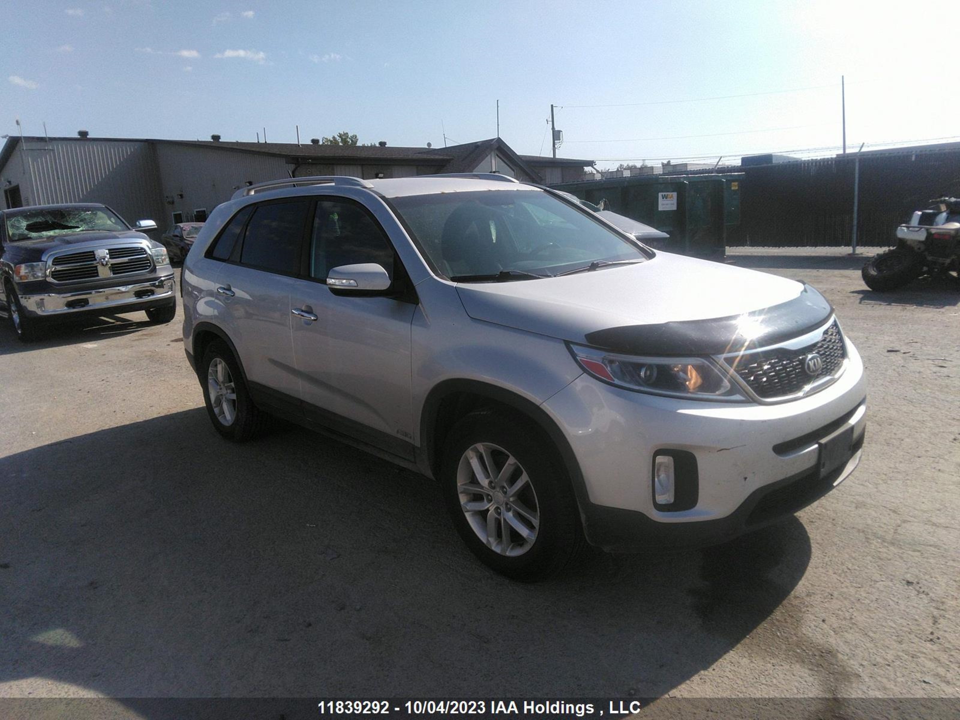 KIA SORENTO 2014 5xyktca66eg443727