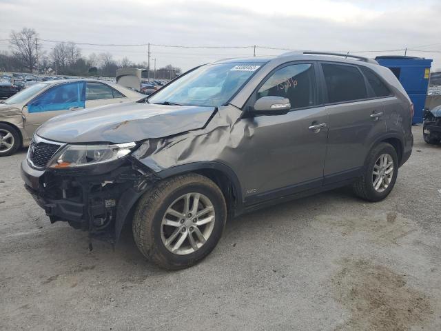 KIA SORENTO LX 2014 5xyktca66eg450144