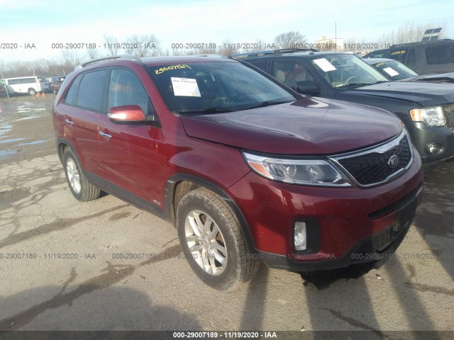 KIA SORENTO 2014 5xyktca66eg454968