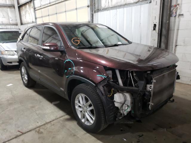 KIA SORENTO LX 2014 5xyktca66eg461550