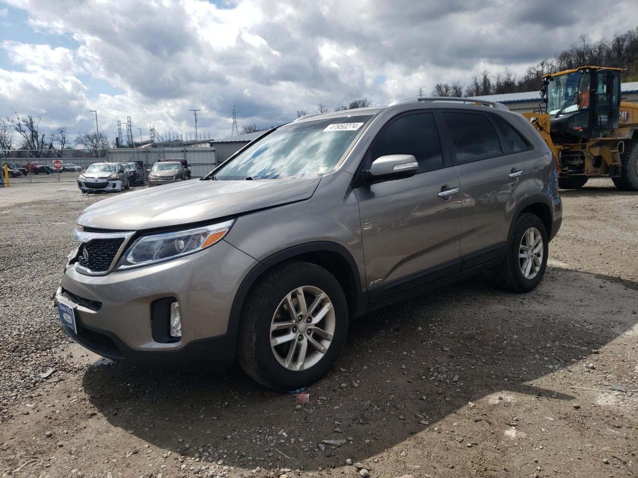 KIA SORENTO 2014 5xyktca66eg476923