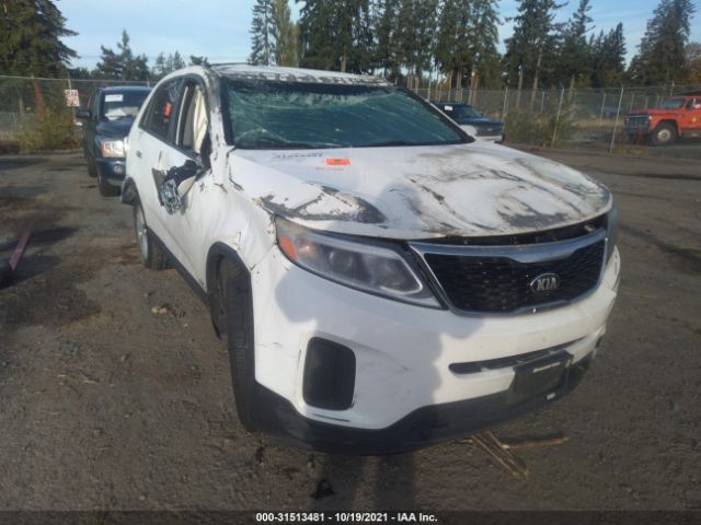 KIA SORENTO 2014 5xyktca66eg487081