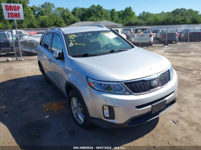 KIA SORENTO 2014 5xyktca66eg524341