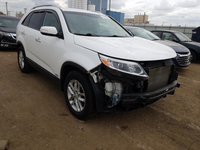 KIA SORENTO LX 2014 5xyktca66eg531483