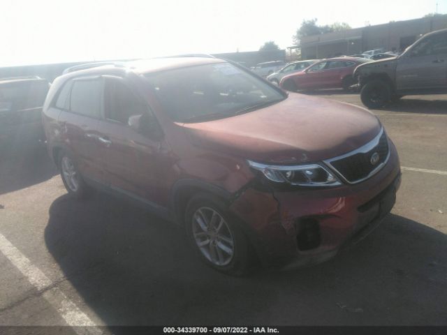 KIA SORENTO 2015 5xyktca66fg566137