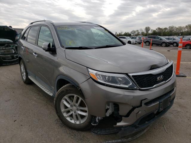 KIA SORENTO LX 2015 5xyktca66fg606670