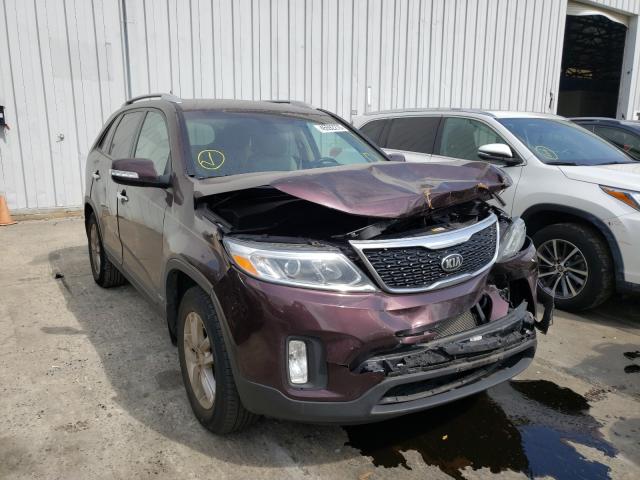 KIA SORENTO LX 2015 5xyktca66fg653276