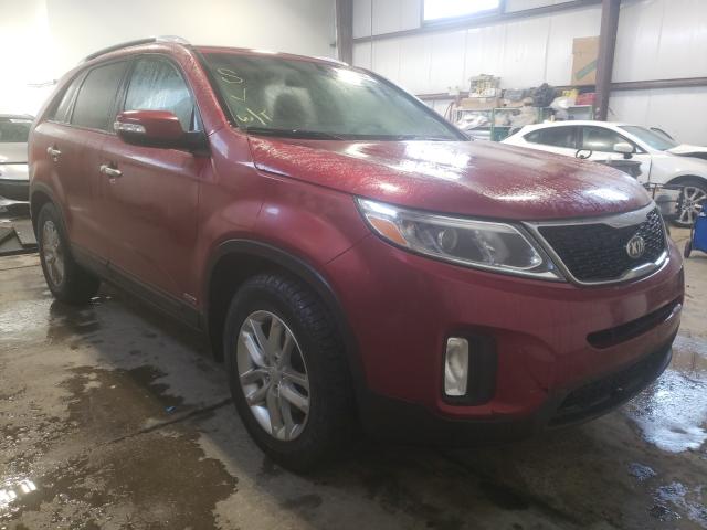 KIA SORENTO LX 2014 5xyktca67eg432106