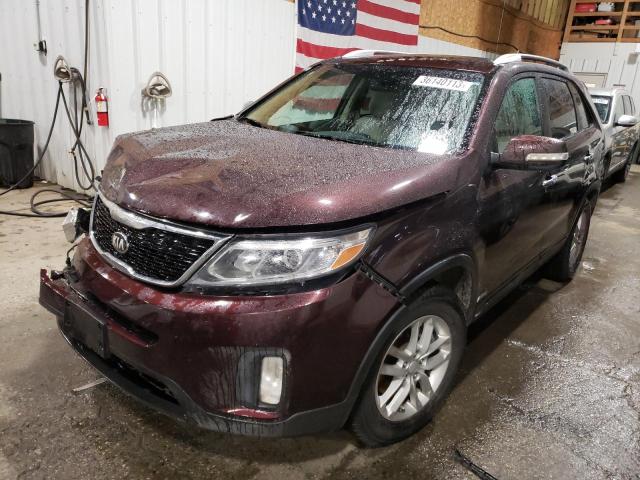 KIA SORENTO LX 2014 5xyktca67eg437399