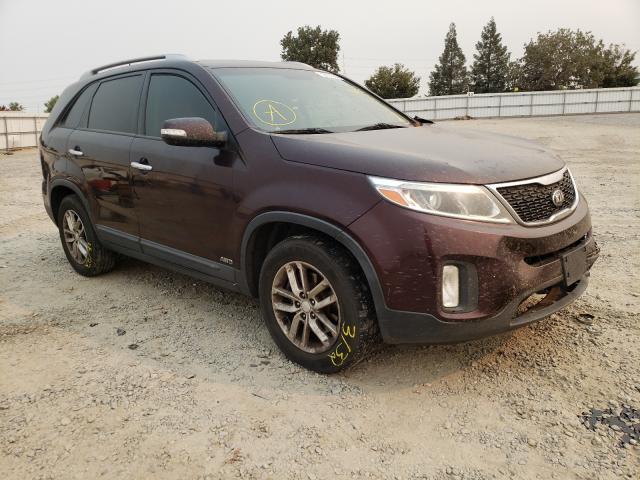 KIA SORENTO LX 2014 5xyktca67eg438861