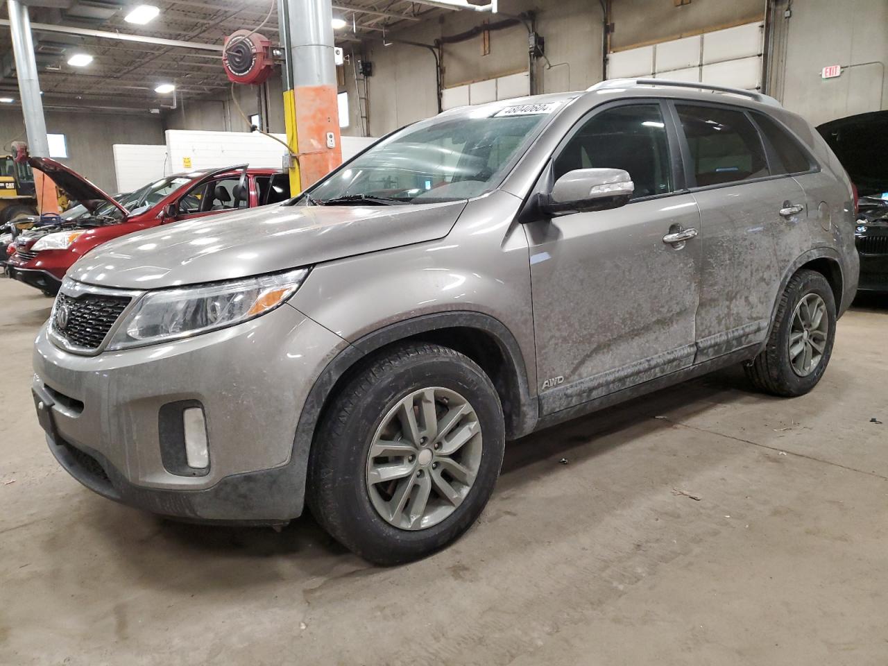 KIA SORENTO 2014 5xyktca67eg450153