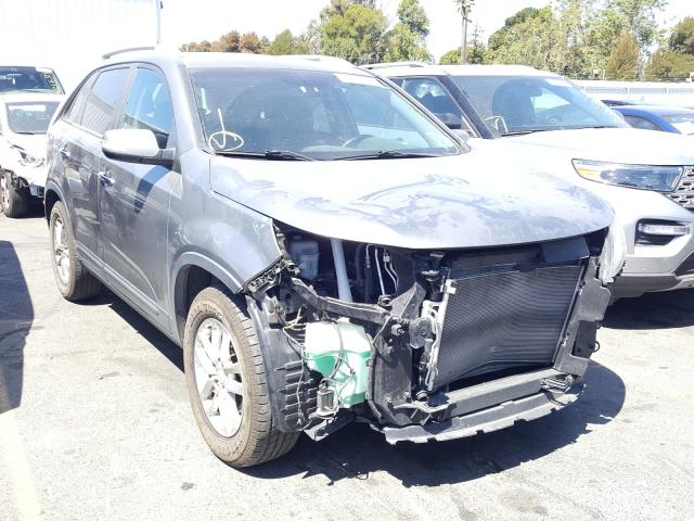 KIA SORENTO LX 2014 5xyktca67eg450606